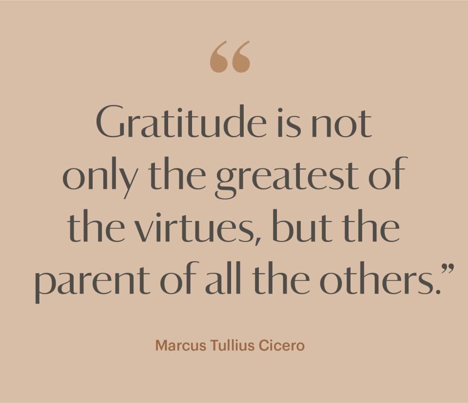 thanksgiving quote by cicero