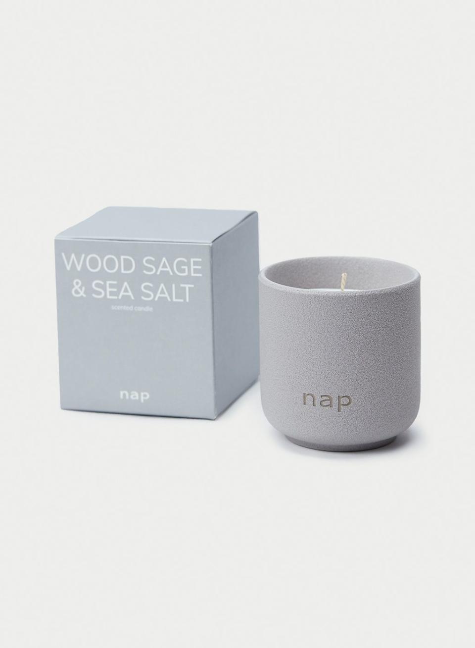 Wood Sage & Sea Salt Scented Candle