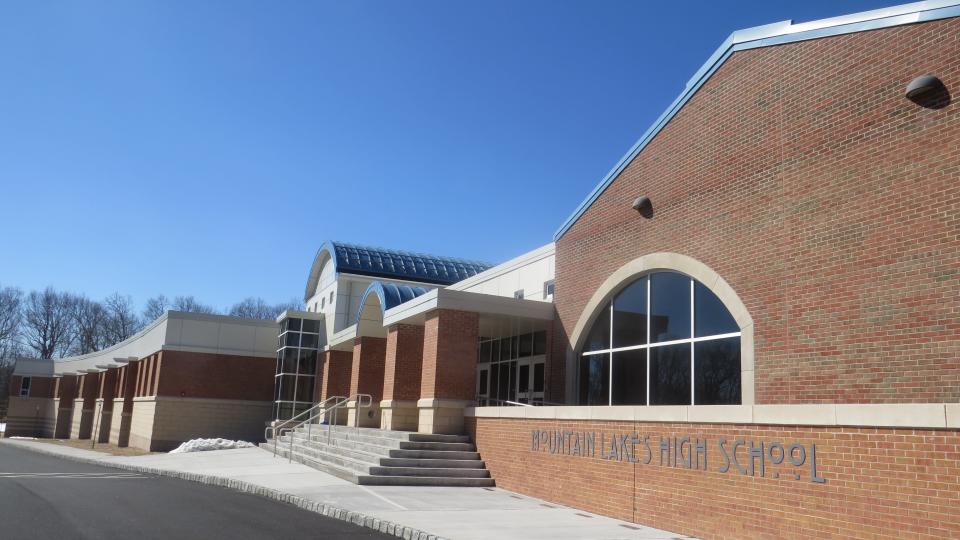 Expansion and renovation to Mountain Lakes High School is seen March 8, 2021.