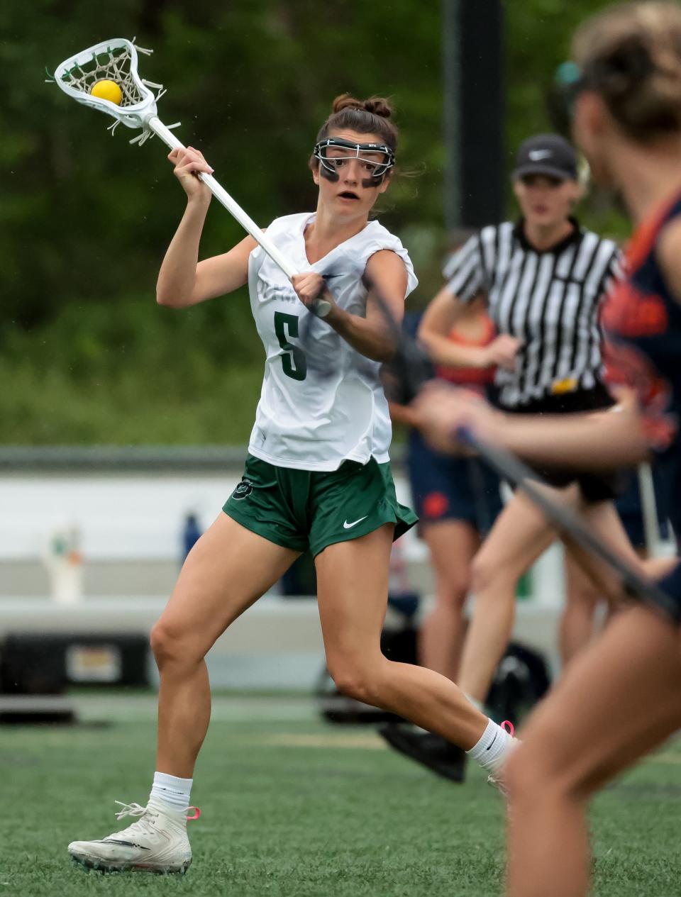 Olympus and Brighton compete in a 5A girls lacrosse semifinal game at Westminster College in Salt Lake City on Tuesday, May 23, 2023. | Spenser Heaps, Deseret News