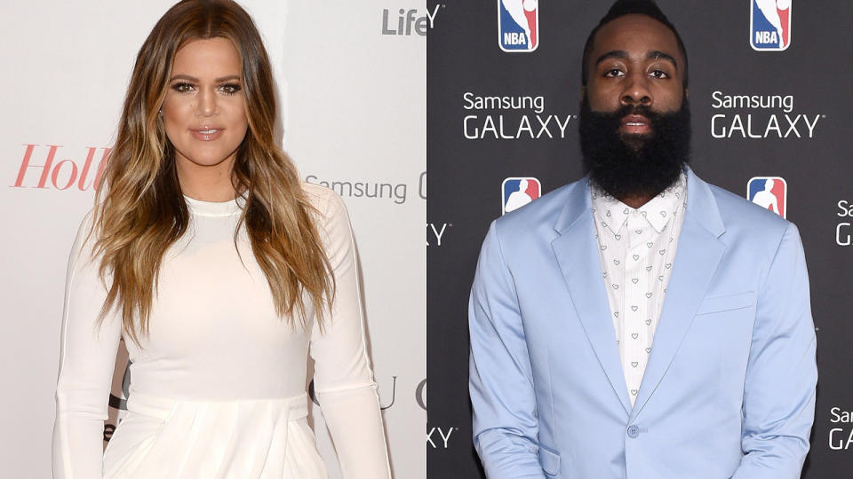 Khloé Kardashian and James Harden