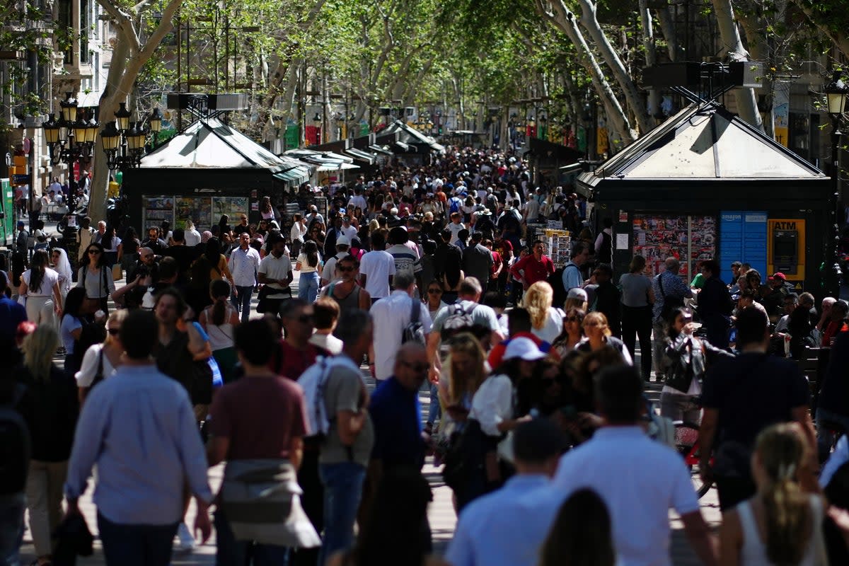 Millions of Brits visit Barcelona every year (AFP via Getty Images)