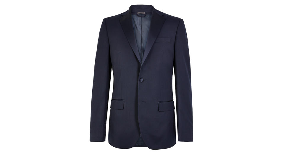 Navy Regular Fit Dinner Jacket 