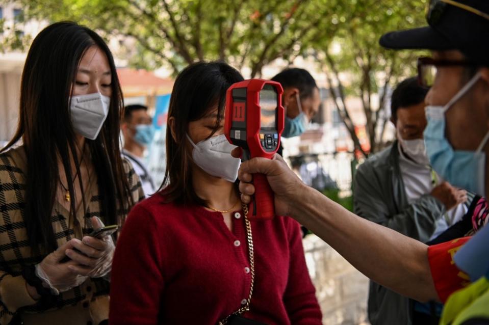 In Wuhan wurden sechs Neuinfektionen festgestellt. (Bild: AFP)