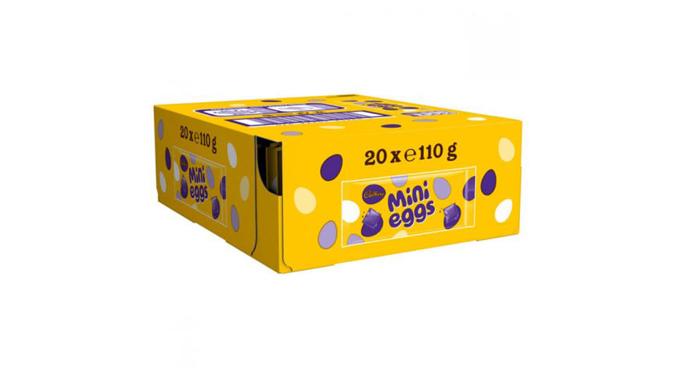 Cadbury Mini Eggs Chocolate Bar Box of 20