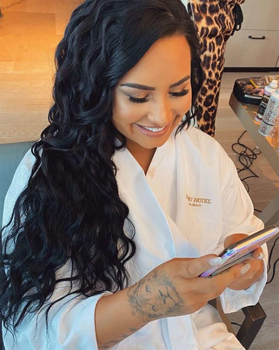 <p><strong>Location:</strong> Miami, Florida</p> <p>Demi Lovato relaxed in the lap of luxury during her stint in Miami, Florida, for the Super Bowl, where she performed the National Anthem. The singer enjoyed a four-night stay at the <a href="https://miamibeach.nobuhotels.com/" rel="nofollow noopener" target="_blank" data-ylk="slk:Asahi Villa;elm:context_link;itc:0;sec:content-canvas" class="link ">Asahi Villa</a> at the Nobu Hotel Miami Beach, where she says she "had an amazing stay" and fell in love with the beds, room service, and, most importantly, robes.</p>