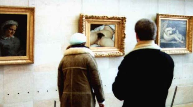 ‘El origen del mundo’, el escandaloso cuadro de Gustave Courbet en el que su autor no quiso que se conociera la identidad de la modelo (imagen vía Wikimedia commons)