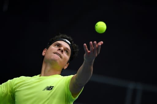 Canada's Milos Raonic is renowned for his powerful serve