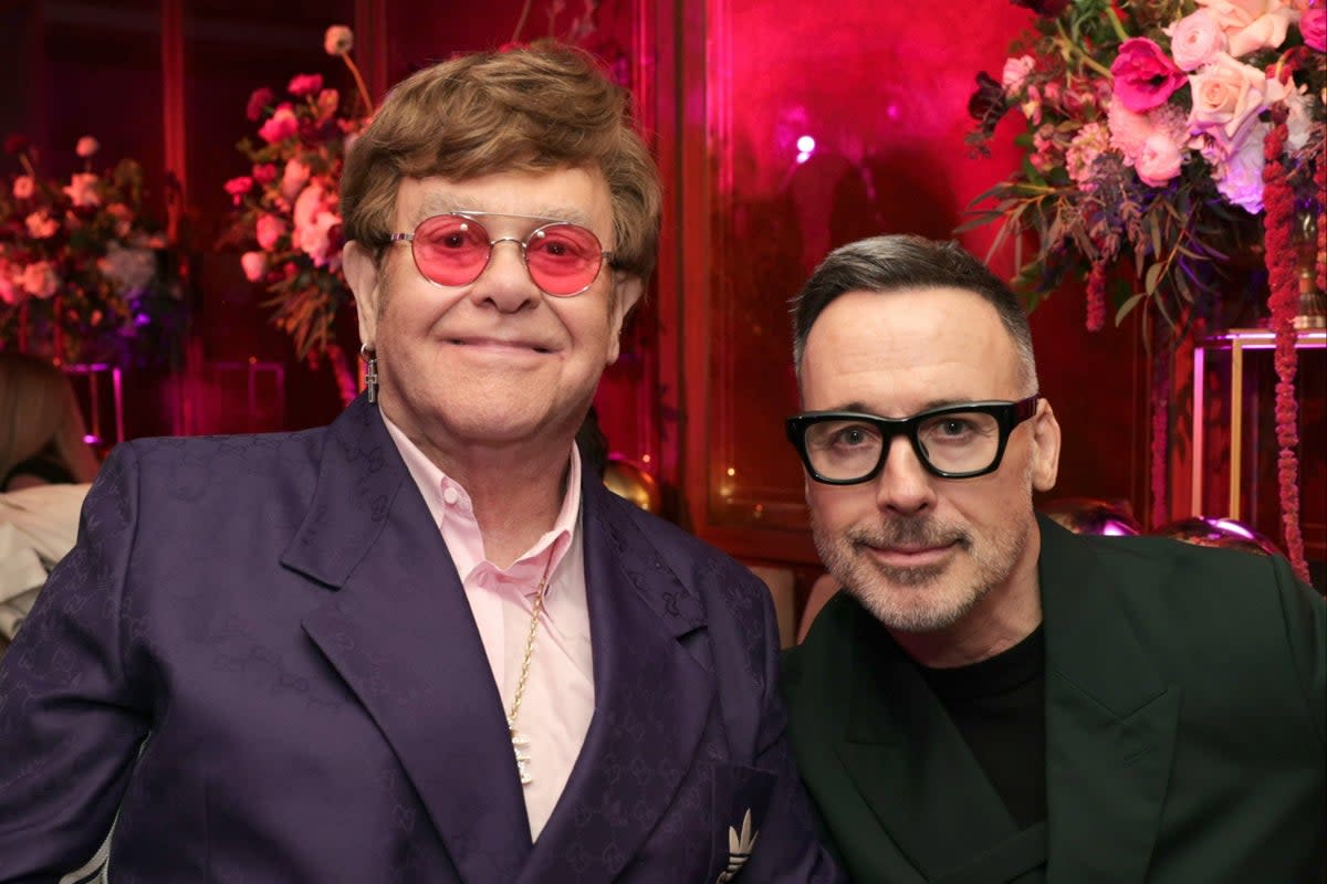 David Furnish has opened up about his and Sir Elton John’s plans for after the musician retires from touring  (Getty Images for CAA)