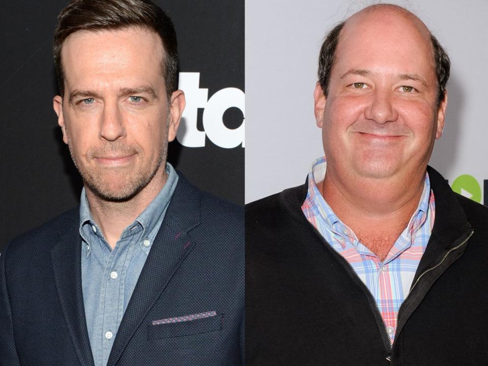 Ed Helms and Brian Baumgartner 