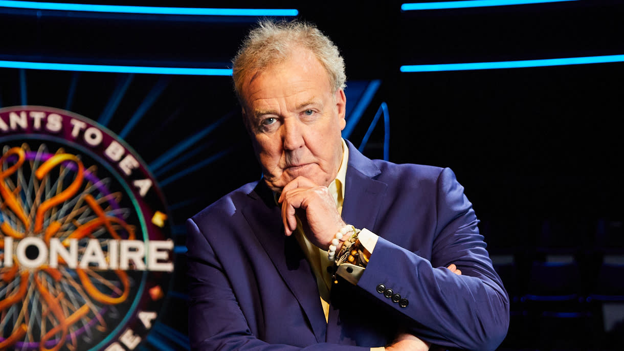 Twitter users were sure Jeremy Clarkson would be able to answer this Who Wants To Be a Millionaire? question, but he couldn't. (ITV)