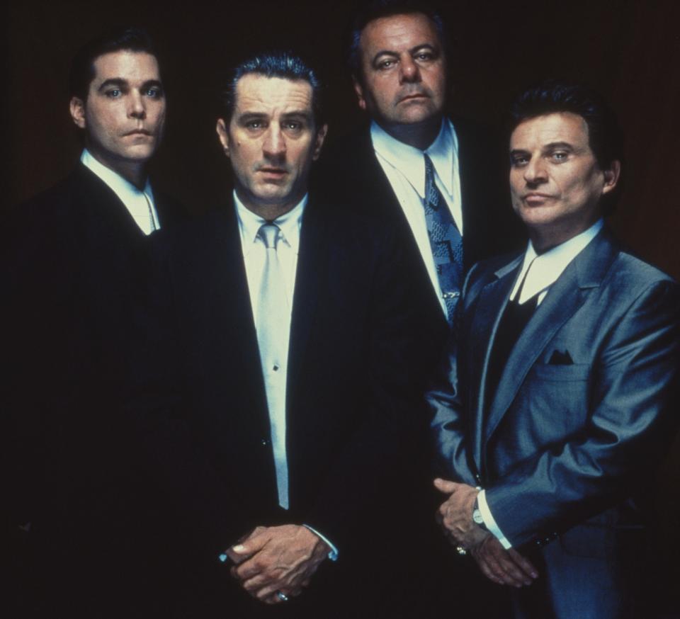 Robert De Niro, Joe Pesci and Ray Liotta in "GoodFellas"