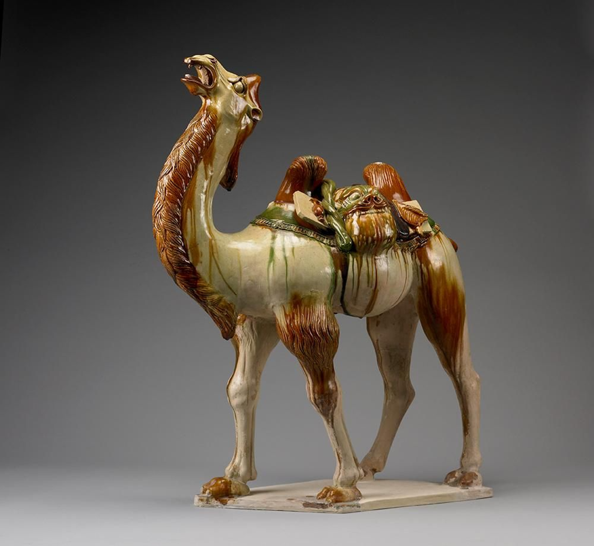 Sancai camel (© The Trustees of the British Museum)