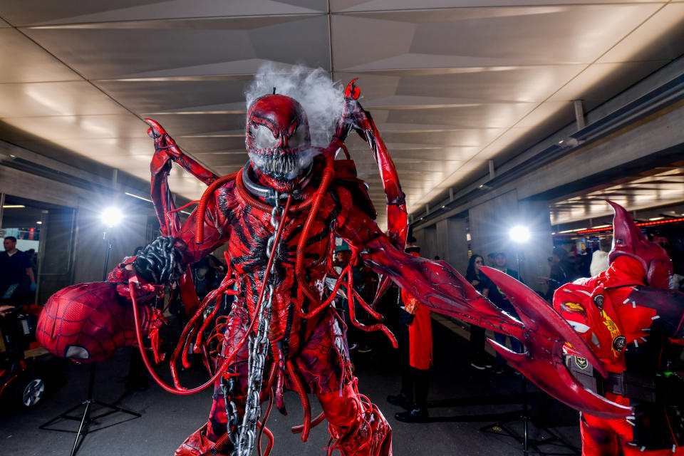 Spider-Man villain Carnage.