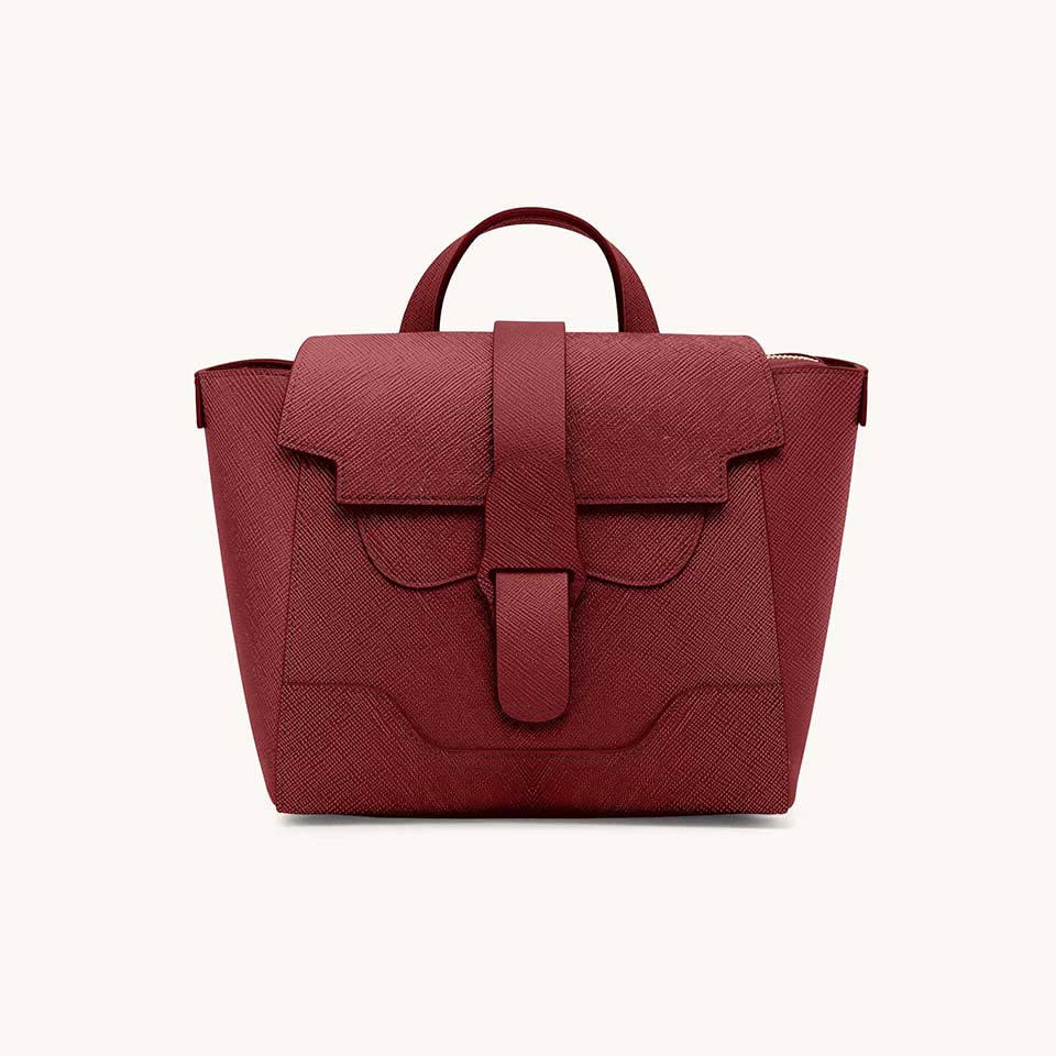 Senreve Mini Maestra Bag in Vegan Saffiano