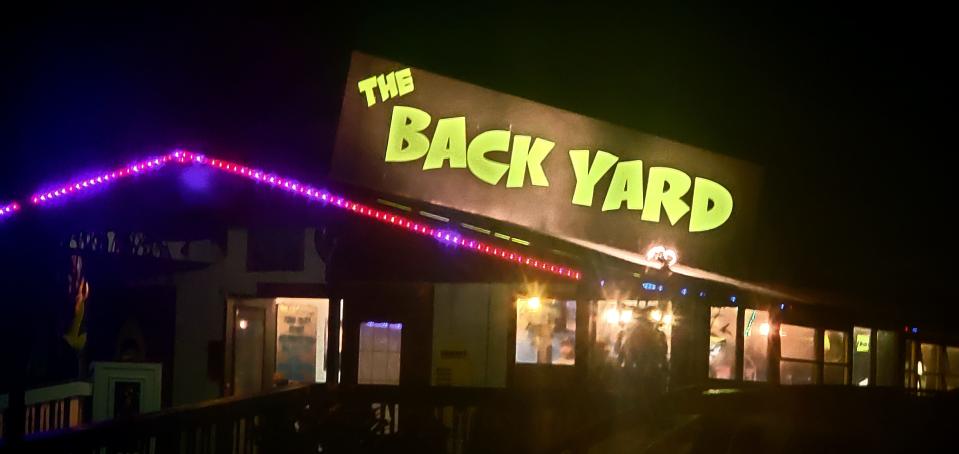 The Back Yard in Grant-Valkaria is a family-friendly place with food, drinks, games, outdoor space and a stage.