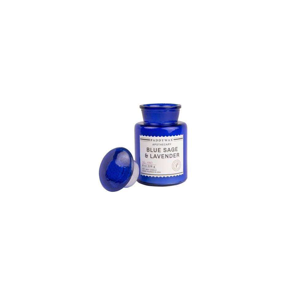 Paddywax Apothecary Collection Jar Candle in Blue Sage/Lavender