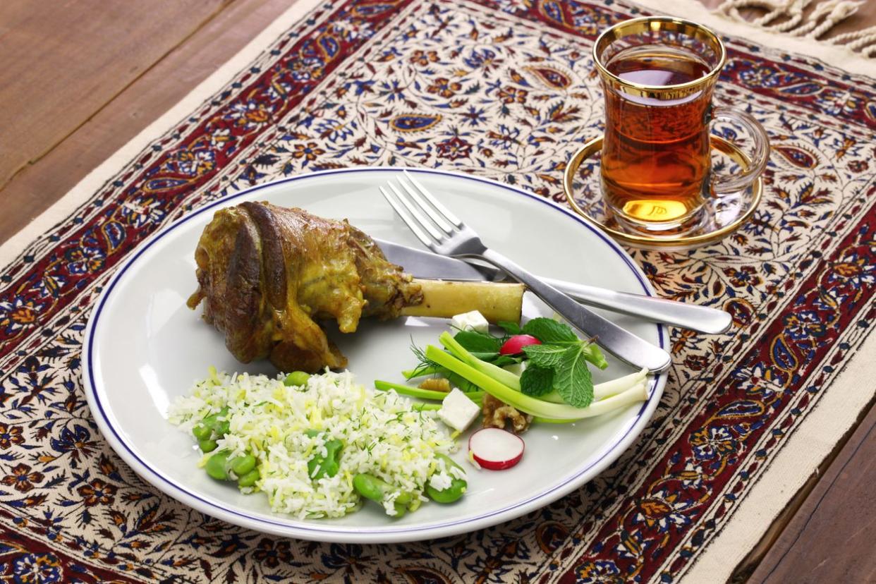 Iranian persian cuisine 