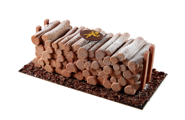 Bûche glacée, la boite à musique de noël - Picard - 800 ml (590 g)