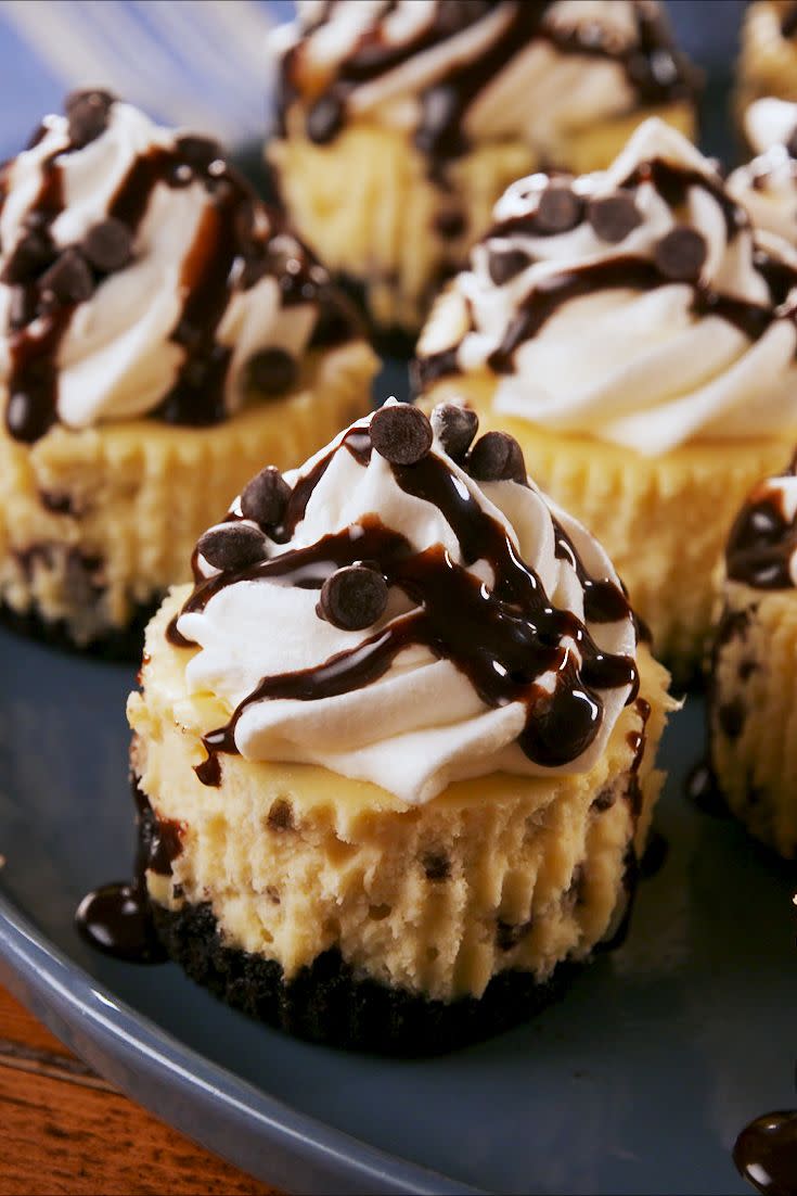 Mini Baileys Cheesecakes