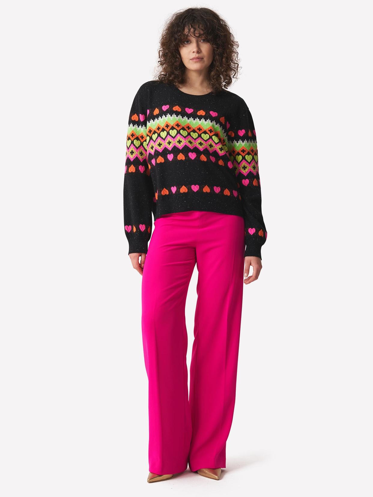 <p><a href="https://brodiecashmere.com/collections/cashmere/products/rainbow-fairisle-jumper" rel="nofollow noopener" target="_blank" data-ylk="slk:Shop Now;elm:context_link;itc:0;sec:content-canvas" class="link rapid-noclick-resp">Shop Now</a></p><p>Rainbow Fairisle Jumper</p><p>brodiecashmere.com</p><p>$250.00</p>