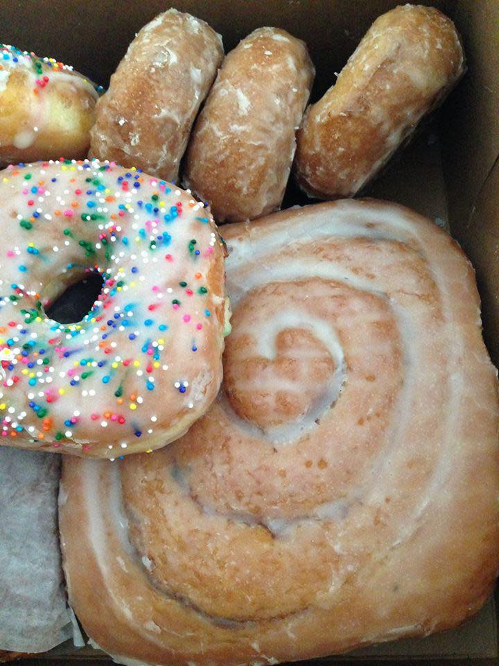 You can't go wrong with anything in the box from Dan-D-Donuts & Deli.