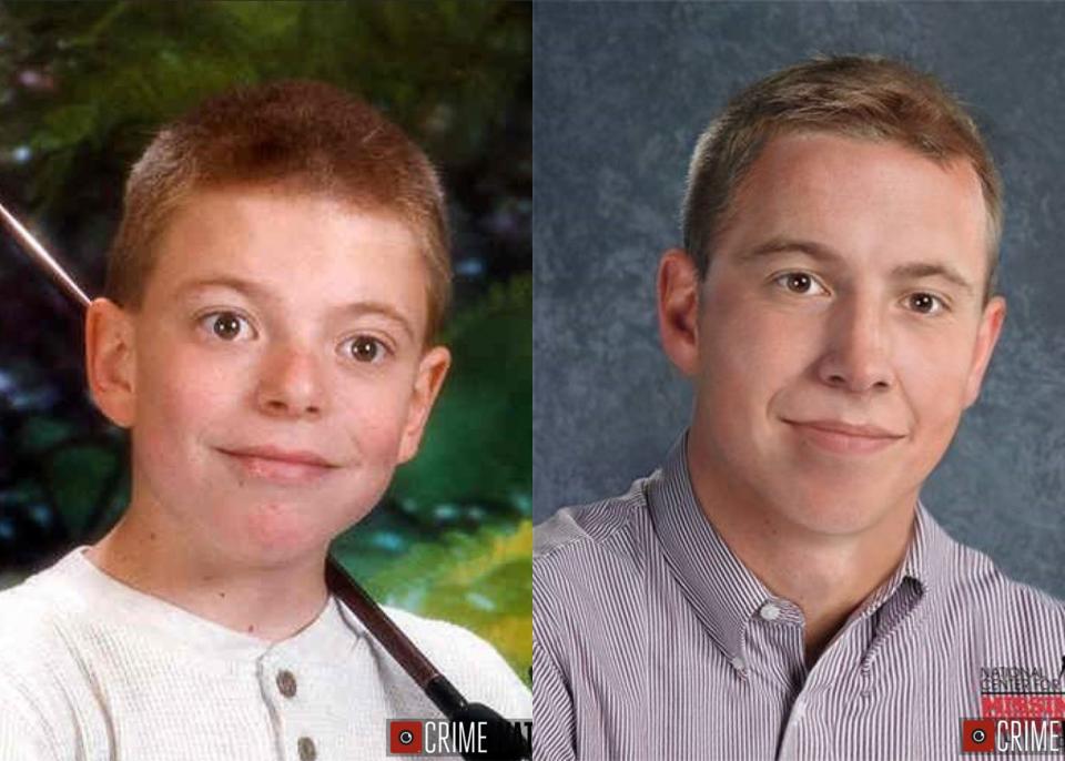 Pennsylvania State Police still searching for Eric Pyles, who has been missing since Dec. 12, 2000. On the left is a picture of Pyles when he went missing, and on the right is a composite of what he would look like today, according to police.