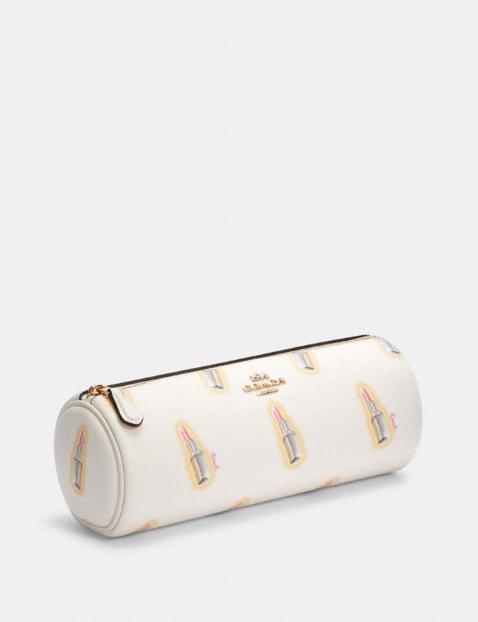 Makeup Holder With Lipstick Print - Coach Outlet. 