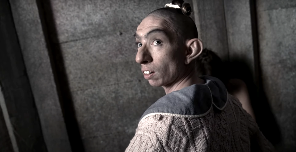 a screenshot of Pepper from "AHS"