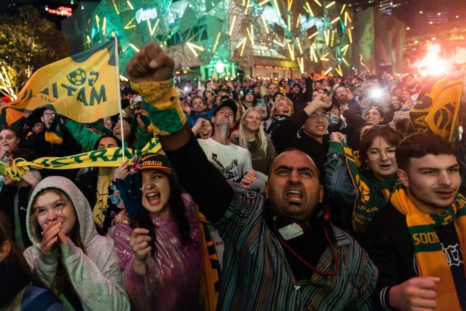 Australia fans were raucous in support of their team throughout the tournament (Getty Images)