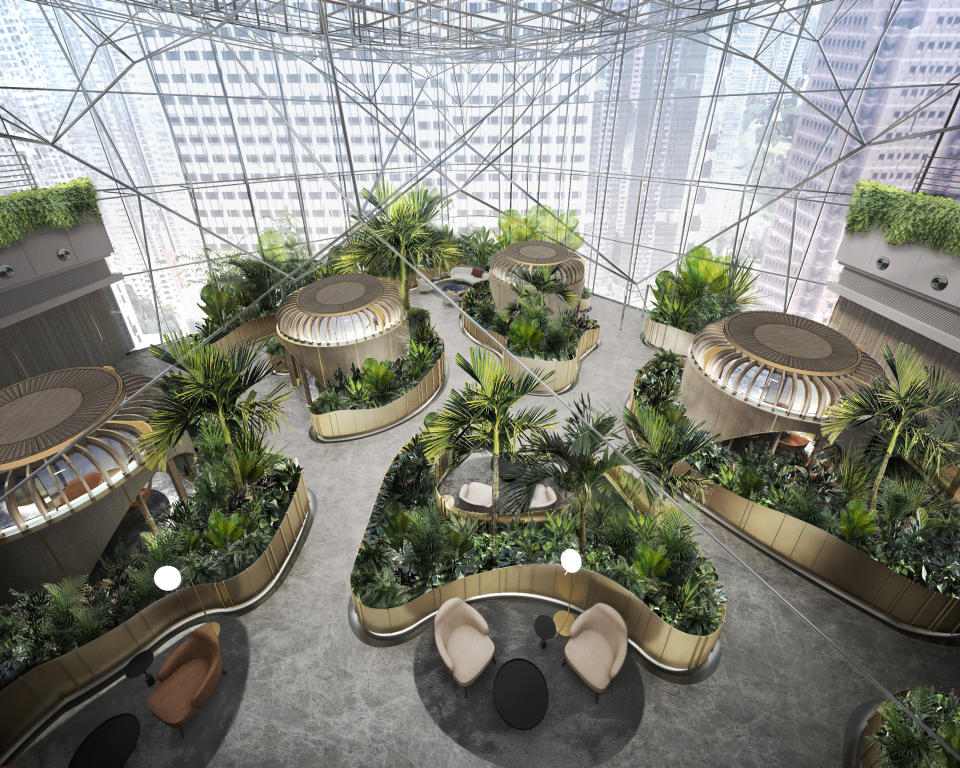 Artist impression of client meeting space at Citi Wealth Hub at 268 Orchard. (PHOTO: Courtesy of Ministry of Design Pte Ltd)