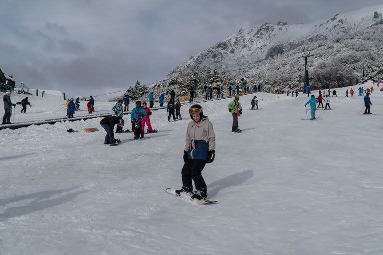 Bariloche. Actividad turística en Cerro Catedral.