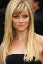 Reese Witherspoon illustrates how bangs can be flirty and mysterious. (Photo by: Getty Images)