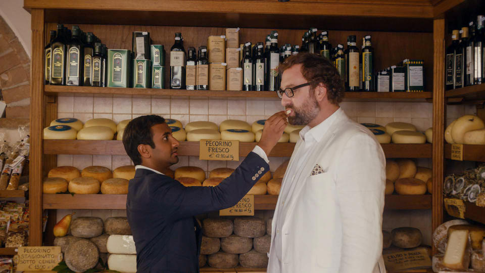 Aziz Ansari and Eric Wareheim in "Master of None" on Netflix. (Photo: Netflix)