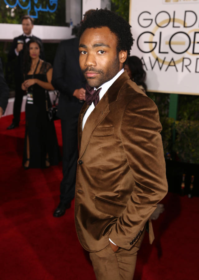 Naturally, Donald Glover Wore Loro Piana Hiking Boots and a Mesh