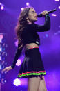 <p>Charli XCX performs onstage during Jingle Ball 2014, at the Verizon Center on December 15, 2014 in Washington, D.C.</p>