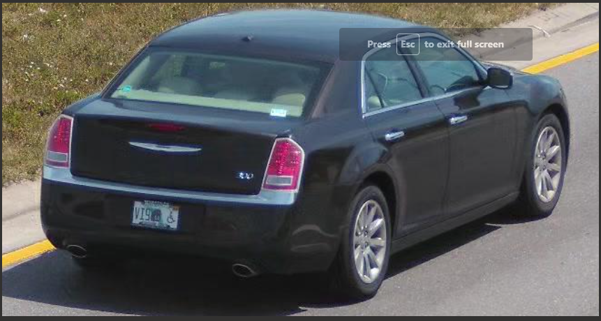 Suspect Douglas Kidd’s vehicle (Photo provided by Davenport Police Department)