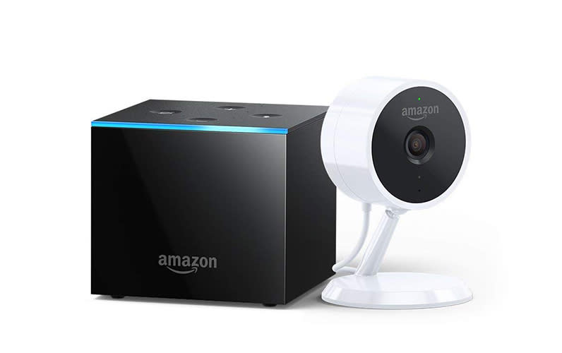 Fire TV cube bundle with Cloud Cam. (Photo: Amazon)