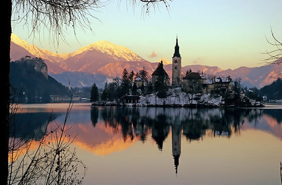 <b>Lake Bled, Slovenia</b> Photo by: Smarter Travel<br><br>Be transported to a medieval world during your trip to the Slovenia waterfront. <br>