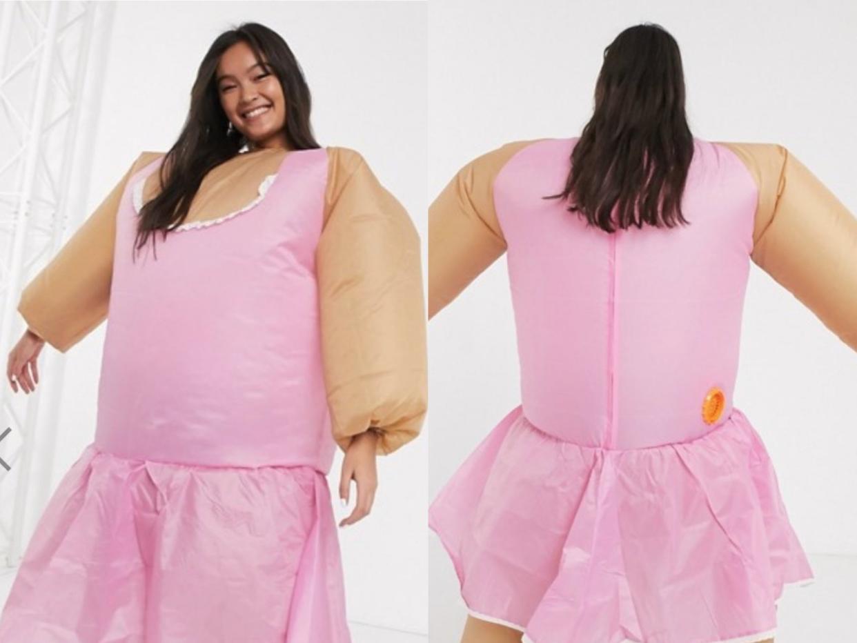 The 'ballerina charades' suit that was being sold on Asos: Asos