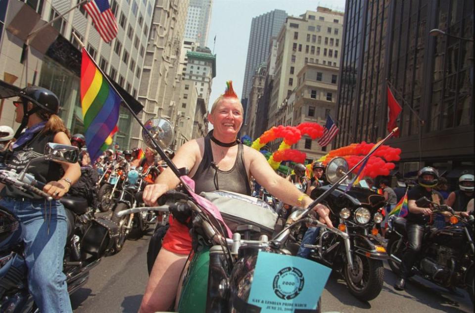 gay pride lesbian motorcycle