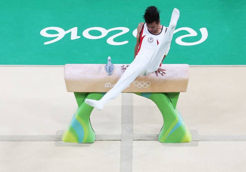李智凱里約奧運時的落馬，成了他之後站起來的動力。中華奧會提供