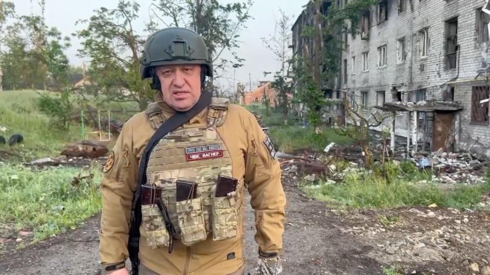 Founder of Wagner private mercenary group Yevgeny Prigozhin.