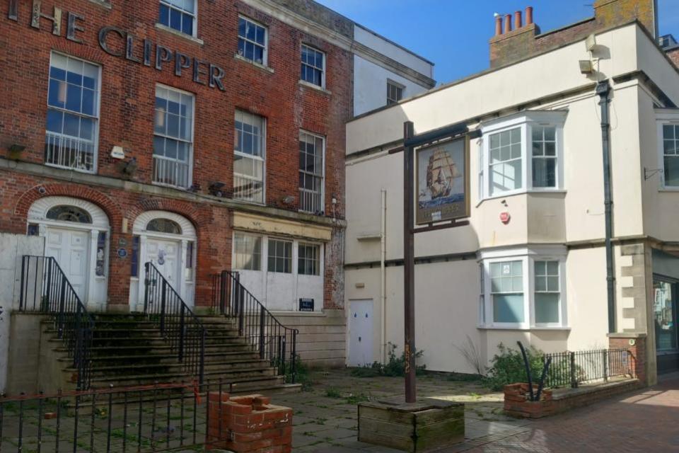 Dorset Echo: The building was known as The Clipper until 2013 and the building to the right, which has also been bought, was jewellery store Queens of Weymouth 