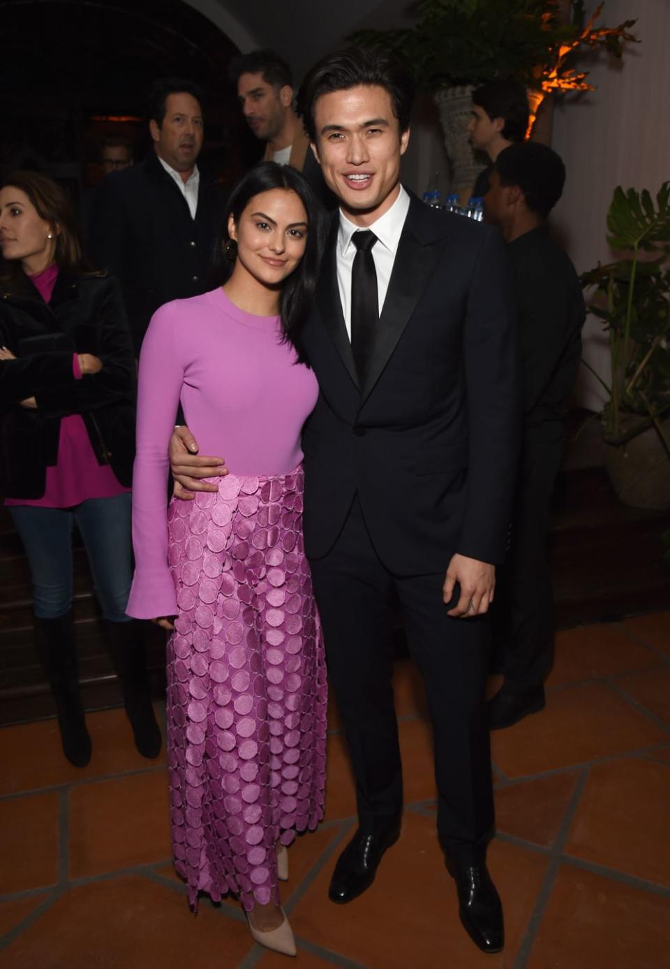 Camila Mendes and Charles Melton, 2018-19