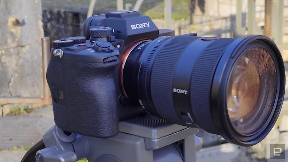 <p>Sony A7R V camera review</p>
