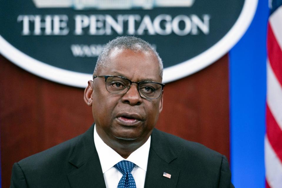Lloyd Austin, the US defence secretary, was hospitalised on New Year’s Day (Copyright 2023 the Associated Press. All Rights Reserved)