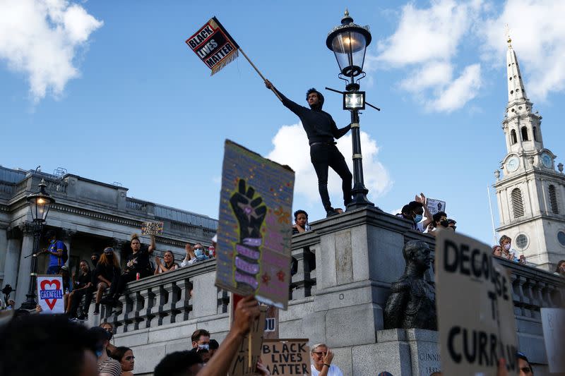 Black Lives Matter protest, in London