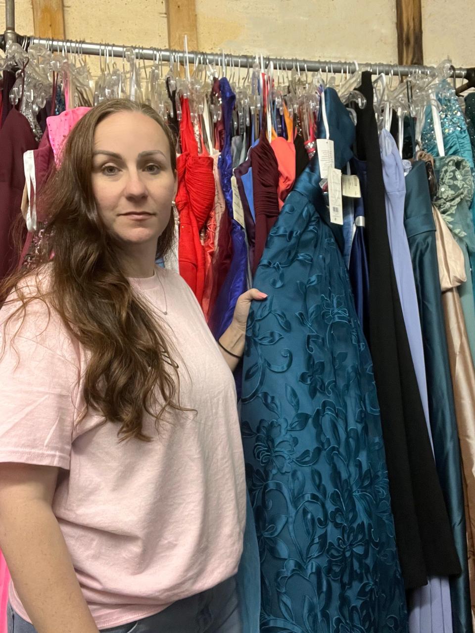 The prom dress loaner program that was popular at Frugality Thrift Shop continues at The ReSale Rack.
Tara Allen turned the former Frugality Thrift Store on Edgemoor Road in Powell, Tennessee, into The ReSale Rack Thrift Store on Oct. 1, 2023.