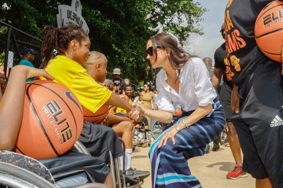 Markle called Nigeria “my country.” Getty Images for The Archewell Foundation